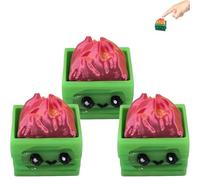 Dumpster Fire Clickie Fidget, 2025 Funny Dumpster Fire Stress-Relief Clicker Fidget, Office Desk Decor, For Students, Office Workers, Gamers (3pcs Red Gold Fire)