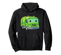 Dumpy The Garbage Truck - Diseño de Personaje Sonriente para niños Sudadera con Capucha