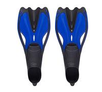DUMRALBQE Aletas de Pato Buceadora Pato Neto de Buceo Snorkel Hombres y Mujeres Profesionales Snorkel Aletas natación Luz más Esfuerzo para Bucear y Nadar(Azul,52.09x20.79cm)