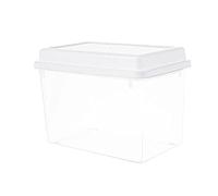 DUMRALBQE Caja de Pan Food Bread Storage Box Transparent Fruit with Lid Para Almacenar y Mantener Fresco