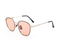 DUMRALBQE Gafas de Sol Calle retro de los hombres polarizados la sombrilla sol las mujeres disparo ULTRAVIOLETA antideslumbrante gafas deportivas para Uso en Exteriores(Rosado)