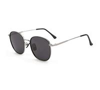 DUMRALBQE Gafas de Sol Calle retro de los hombres polarizados la sombrilla sol las mujeres disparo ULTRAVIOLETA antideslumbrante gafas deportivas para Uso en Exteriores(Schwarz)