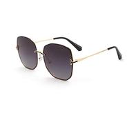 DUMRALBQE Gafas de Sol Film gafas de sol polarizadas las señoras color Lentes conducción decoloración retro para Uso en Exteriores(B)