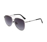 DUMRALBQE Gafas de Sol Gafas de sol metal anti-UV Calle retro polarizada Hombres adultos filmación parasol para Uso en Exteriores(Púrpura)