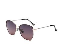 DUMRALBQE Gafas de Sol Los hombres polarizados de las gafas sol la sombrilla calle Retro Disparos UV antideslumbrante deportivas para Uso en Exteriores(B)