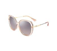 DUMRALBQE Gafas de Sol Retro clásico del marco grande de adulto Las señoras gafas sol polarizadas parasol película en color conducción los vidrios para Uso en Exteriores(D)