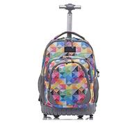 DUMRALBQE Mochilas infantiles Bolso De La Carretilla Mochila Escolar Muchacho Niño Seis Niños 6 Ruedas Con para el colegio y los viajes(B)