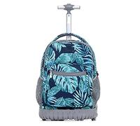 DUMRALBQE Mochilas infantiles Bolso De La Carretilla Mochila Escolar Muchacho Niño Seis Niños 6 Ruedas Con para el colegio y los viajes(C)