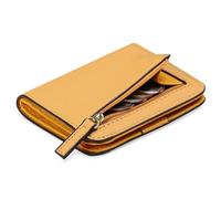 DUMRALBQE Monedero de Mujer Women's Compact Wallet PU Coin Purse para Uso Diario(Colour 4)