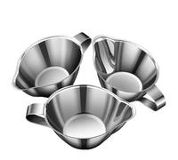 DUMRALBQE Taza de Salsa Taza for salsa for mojar con asa Tazón for carne para Mojar y Porcionar(300ml)