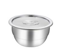 DUMRALBQE Tazón de Acero Inoxidable Cuenco espesado for uso doméstico for huevos al vapor 3 piezas para Uso Diario(14cm)