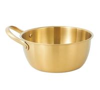 DUMRALBQE Tazones para Mezclar Cuenco for pasta de acero inoxidable con asa y ensaladera para Uso en la Cocina(Style 1)