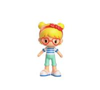 DUNDUN Fashion Dolls | 1 muñeca Estilo Kawaii | con Piezas Intercambiables para Combinar con Otras muñecas de la colección y Crear Conjuntos de Moda my Cool | Muy fácil y Divertido