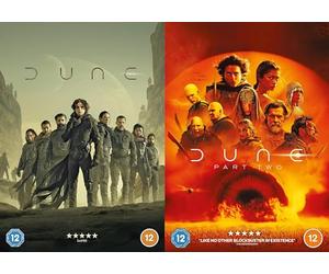 Dune 1-2 DVD Collection - Dune / Dune Part 2 DVD - Dune 2021 DVD / Dune - Part Two DVD 2024