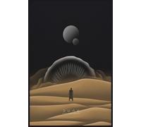 Dune, Arrakis Journal: 6" x 9" Writing Notebook - 110 Lined Pages, Blank Ruled Interior, Glossy Cover