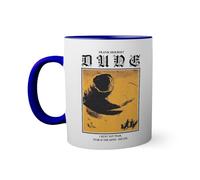 Dune Fear is the Mind Killer Taza de color azul oscuro con mango a juego 330ml