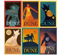 Dune Series - Juego de 6 libros (Dune, Dune Messiah, Children Of Dune, God Emperor Of Dune, Heretics Of Dune y Chapter House Dune)