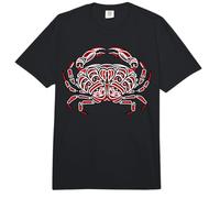 Dungeness Crab Fisherman Northwest Art Native American Comfort Colors Adult Heavyweight T-Shirt