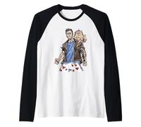 Dungeon Crawler Carl Sketchbook Princess Donut and Carl Book Camiseta Manga Raglan