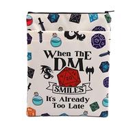 Dungeon - Funda para libro Dungeon Master DM, regalo para jugadores de juegos geek, regalo para amantes de los juegos de mazmorras, regalo para fanáticos de DND (DM BM)