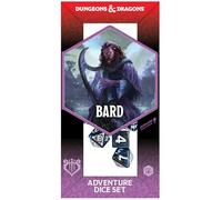 Dungeons & Dragons Bard Adventure Dice: 14 ct azul y negro por SIRIUS Dados