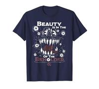 Dungeons & Dragons Beauty is in The Eye Camiseta, Hombre, Azul Marino, 3XL