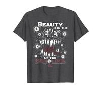 Dungeons & Dragons Beauty is in The Eye Camiseta, Hombre, Jaspeado Oscuro, 3XL