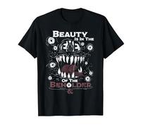 Dungeons & Dragons Beauty is in The Eye Camiseta, Hombre, Negro, 5XL