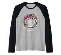 Dungeons & Dragons Beholder's Chaotic Gaze Circular Vortex Camiseta Manga Raglan