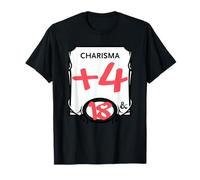 Dungeons & Dragons Charisma + 4 Camiseta