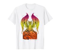 Dungeons & Dragons Colorful Gradient Dragon Guards Treasure Camiseta