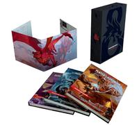 Dungeons & Dragons Core Rulebooks Gift Set (Special Foil Covers Edition with Slipcase, Player's Handbook, Dungeon Master's Guide, Monster Manual, DM Screen)