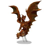 Dungeons & Dragons D&D Icons of The Realms: Dragón de Cobre para Adultos, Figura de RPG prepintada, Miniatura Muy Detallada