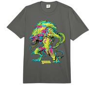Dungeons & Dragons Demon Lord Demogorgon Psychedelic Neon Comfort Colors Adult Heavyweight T-Shirt