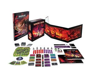 Dungeons & Dragons Dragonlance: Shadow of The Dragon Queen Deluxe Edition (Aventura de D&D, Pantalla del DM + Juego de Mesa Warriors of Krynn - Versión en Inglés)