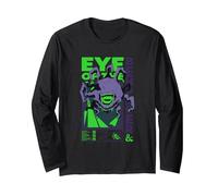 Dungeons & Dragons Eye of The Beholder Manga Larga, Unisex para Adultos, Negro, XL