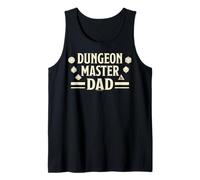 Dungeons & Dragons Father's Day Dungeon Master Dad Dice Icon Camiseta sin Mangas