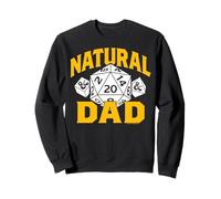 Dungeons & Dragons Father's Day Natural 20 Dad D20 D4 D8 Sudadera