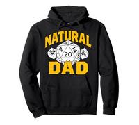 Dungeons & Dragons Father's Day Natural 20 Dad D20 D4 D8 Sudadera con Capucha