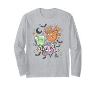 Dungeons & Dragons Halloween Classic Cartoon Monsters Manga Larga