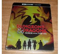 Dungeons & Dragons (Honor Among Thieves) 4K UHD+Blu-Ray Steelbook Nuevo Sellado