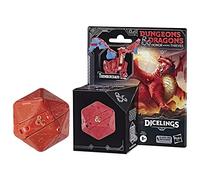 Dungeons & Dragons Honor Entre Ladrones, Dicelings Red Dragon Themberchaud, Monstruo D&D Coleccionable, Dado d20 Gigante Que se Convierte en Figura de acción, Dados para Juego de rol,F5211