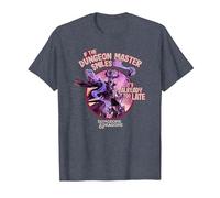 Dungeons & Dragons If Master Smiles, Already Too Late Camiseta, Hombre, Azul Jaspeado, 5XL