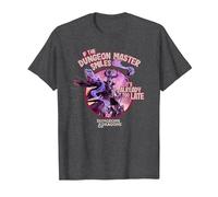 Dungeons & Dragons If Master Smiles, Already Too Late Camiseta, Hombre, Jaspeado Oscuro, 5XL