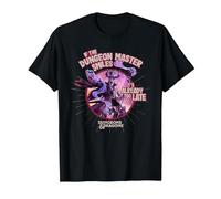 Dungeons & Dragons If Master Smiles, Already Too Late Camiseta, Hombre, Negro, 5XL