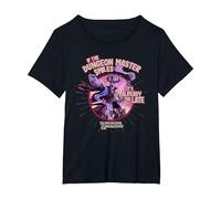 Dungeons & Dragons If Master Smiles, Already Too Late Camiseta, Mujer Tallas Grandes, Negro, 5XL Grande