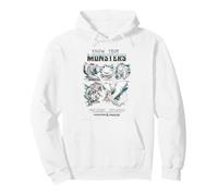 Dungeons & Dragons Know Your Monsters Pencil Sketch Chart Sudadera con Capucha