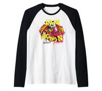 Dungeons & Dragons Lair Action Neon Colored Greatwyrm Camiseta Manga Raglan