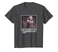 Dungeons & Dragons MindFlayer Box Up Camiseta, Niños, Jaspeado Oscuro, 10 años