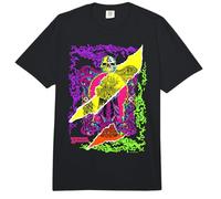 Dungeons & Dragons Mindflayer Rips Through Neon Dimensions Comfort Colors Adult Heavyweight T-Shirt
